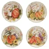 Certified International Harvest Morning 4-pc. Dessert Plate Set