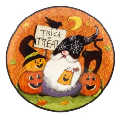 Certified International Halloween Gnomes 4-pc. Dessert Plate Set 6 Certified International Halloween Gnomes 4-pc. Dessert Plate Set -tableware 5830632 ALT2