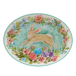 Certified International Joy Of Easter 2-pc. Melamine Serving Platter Set -tableware 6138905 ALT2