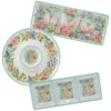 Certified International Joy Of Easter 3-pc. Melamine Hostess Set
