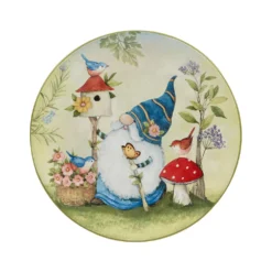Certified International Garden Gnomes 4-pc. Salad Plate Set 6 Certified International Garden Gnomes 4-pc. Salad Plate Set -tableware 6177430 ALT2