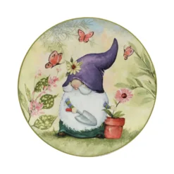 Certified International Garden Gnomes 4-pc. Salad Plate Set 7 Certified International Garden Gnomes 4-pc. Salad Plate Set -tableware 6177430 ALT3