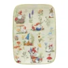 Certified International Garden Gnomes Rectangle Platter