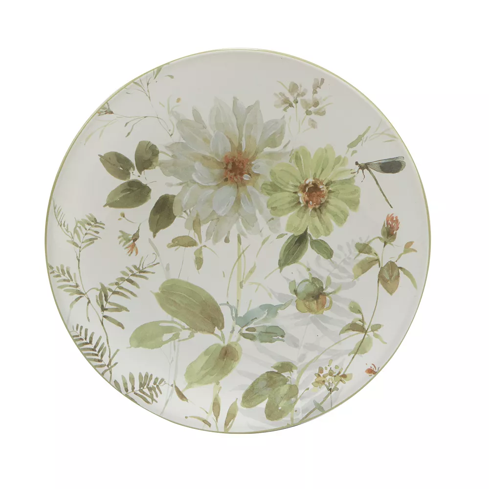 Certified International Green Fields 4-pc. Salad Plate Set 2 Certified International Green Fields 4-pc. Salad Plate Set - Image 2