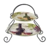 Certified International Meadow Brook Vineyar 2-Tiered Server