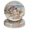 Certified International Coastal Landscape 4-pc. Dinner Plate Set