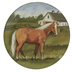 Certified International York Stables 4-pc. Dinner Plate Set 6 Certified International York Stables 4-pc. Dinner Plate Set -tableware 6177573 ALT2