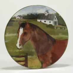Certified International York Stables 4-pc. Salad Plate Set -tableware 6177574 ALT3