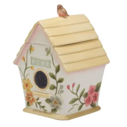 Certified International Nature's Song 3D Birdhouse Cookie Jar