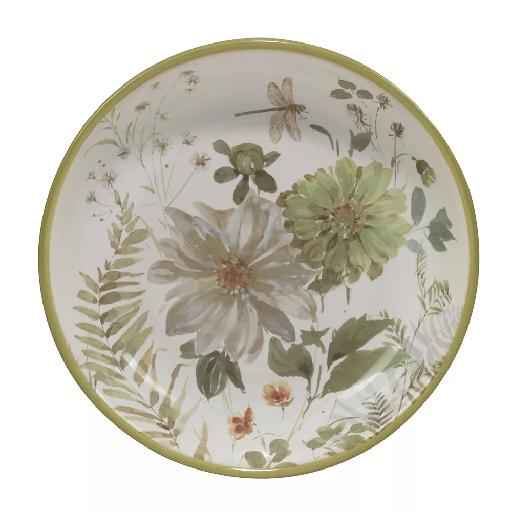 Certified International Green Fields 4-pc. Soup / Pasta Bowl Set 3 Certified International Green Fields 4-pc. Soup / Pasta Bowl Set - Image 3