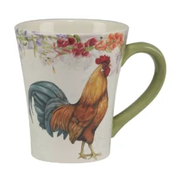 Certified International Floral Rooster 4-pc. Mug Set 6 Certified International Floral Rooster 4-pc. Mug Set -tableware 6177751 ALT2