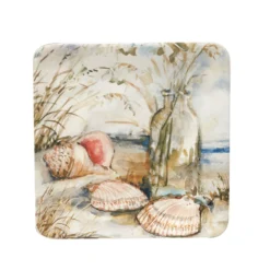Certified International Coastal Landscape 4-pc. Canape Plate Set -tableware 6177775 ALT3