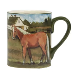 Certified International York Stables 4-pc. Mug Set -tableware 6177776 ALT2