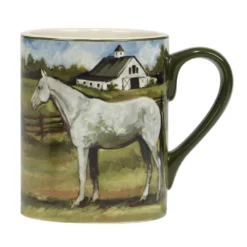 Certified International York Stables 4-pc. Mug Set -tableware 6177776 ALT3