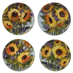 Certified International Sunflower Bouquet 16-pc. Dinnerware Set -tableware 6177804 ALT2