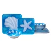 Certified International Ocean Beach 12-pc. Melamine Dinnerware Set
